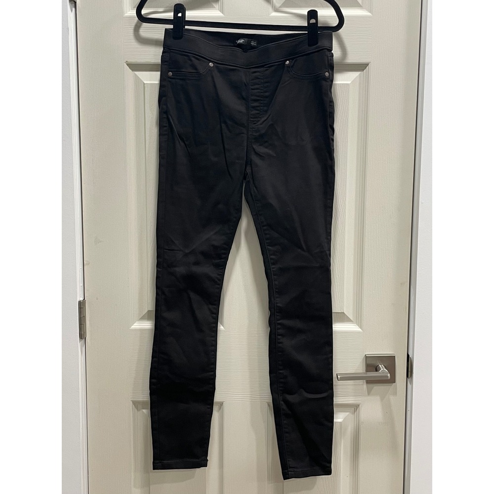 NWOT Simply Vera Vera Wang Leggings Womens Medium Black Stretch High Rise